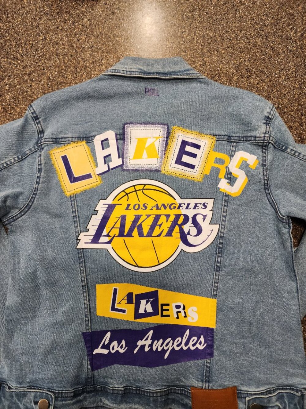 Fisll Denim Lakers Jacket